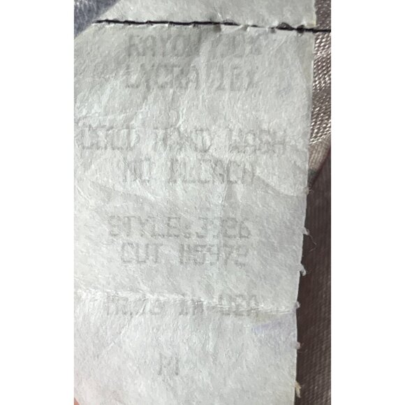 90s Forever 21 Skirt Pencil Patchwork Vtg Rayon USA Boho Unique Autumn Womens M - Picture 8 of 8